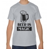 Zestaw koszulka męska + body Beer is magic Milk is magic